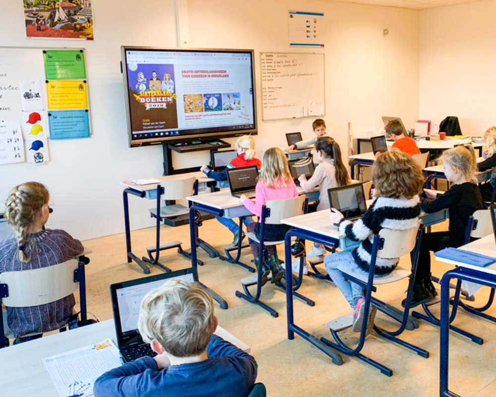 Keijenberg Prowise touchscreen en software op Basisschool de Keijenberg