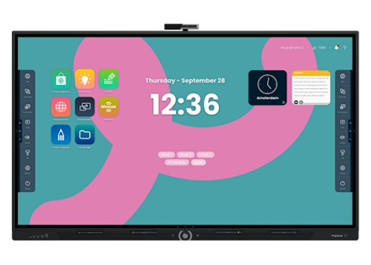 Interface van Prowise Touchscreen Ten