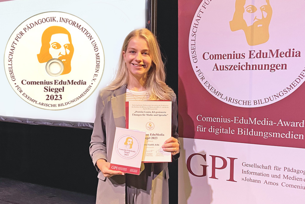 Prowise Learn gewinnt deutsches Comenius-Edumedia-Siegel