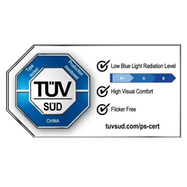 TUV SUD Low Blue Ligt